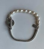 Buddha to Buddha parel armband, Ophalen of Verzenden, Zo goed als nieuw, Zilver