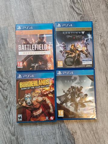 Ps4 games beschikbaar voor biedingen