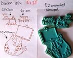 Dieren 984 EZ-mounted stempel, Ophalen of Verzenden, Gebruikt, EZ-mounted stempel