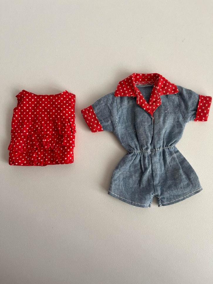 Super Linna spijkerpakje + hemdje, Verzamelen, Poppen, Zo goed als nieuw, Ophalen of Verzenden