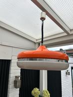 Space age oranje hanglamp, Kunststof, 50 tot 75 cm, Ophalen of Verzenden, Zo goed als nieuw