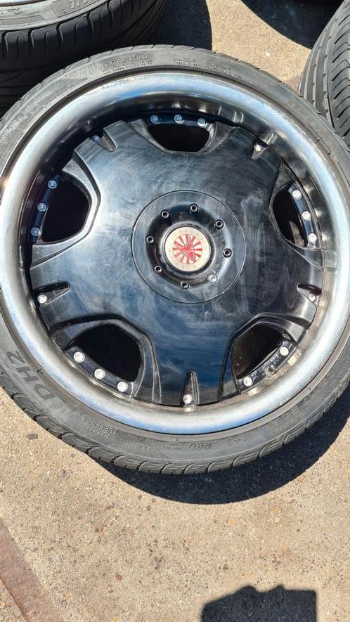 Wolfrace asia tec Velgen met nog redelijke banden 17 inch, Auto-onderdelen, Overige Auto-onderdelen, Opel, Renault, Gebruikt, Ophalen