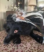 Echte vos Sjaal taxidermie  + hoedje rariteitenkabinet, Verzenden