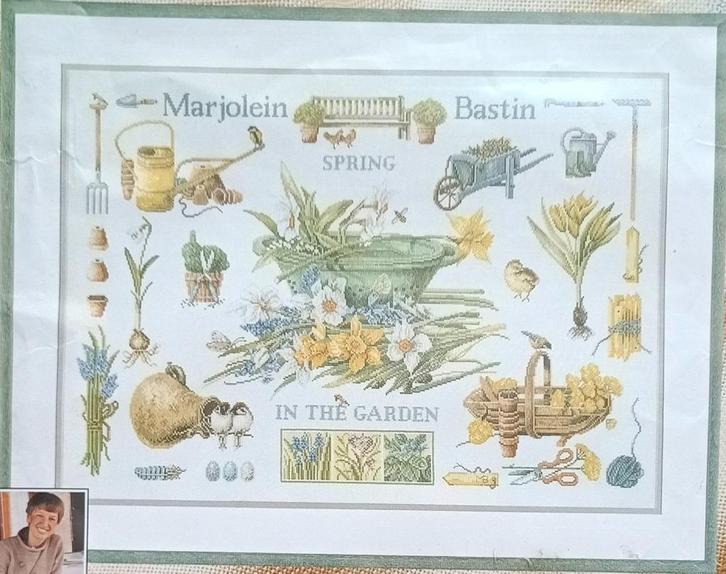 Borduurpakket Lanarte 34289 - Marjolein Bastin - In the Gard, Hobby en Vrije tijd, Borduren en Borduurmachines, Nieuw, Borduurpakket