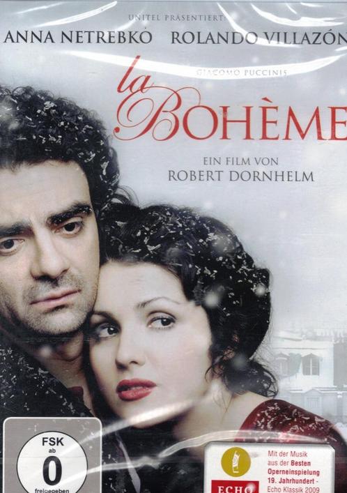 Puccini : La Boheme - Robert Dornhelm ( Nieuw ), Cd's en Dvd's, Dvd's | Muziek en Concerten, Nieuw in verpakking, Muziek en Concerten