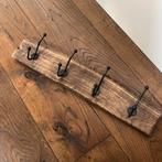 Mooie kapstok 4 haken Mango- hout / zo goed als nieuw!, Wandkapstok, Ophalen of Verzenden, Zo goed als nieuw, Minder dan 100 cm