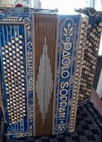 Mooie oude paolo soprani met knoppen, Muziek en Instrumenten, Accordeons, Ophalen, Gebruikt, 120-bas, Overige merken