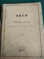Bach – Matheus Passion – Klavarskribo, Muziek en Instrumenten, Bladmuziek, Ophalen, Gebruikt, Klassiek, Koor