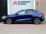 Audi A3 Sportback 40 TFSI e Edition RS zetels/B&O/Massage/Hu, Auto's, Audi, 12 maanden, Gebruikt, 4 cilinders, Blauw