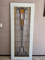 Glas in lood deur, Ophalen, Gebruikt, Minder dan 80 cm, Glas in lood