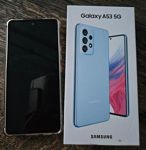 Lichtblauwe Samsung Galaxy A53 256GB, Telecommunicatie, Mobiele telefoons | Samsung, Gebruikt, Overige modellen, 256 GB, Zonder simlock
