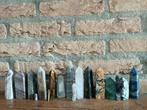 Kleine collectie mineralen obelisken 17 stuks, Verzamelen, Mineralen en Fossielen, Verzenden, Mineraal