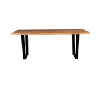 Dutchbone Aka Eettafel 180x90 | Van €899, nu, Dutchbone, Nieuw, Dutchbone, 150 tot 200 cm