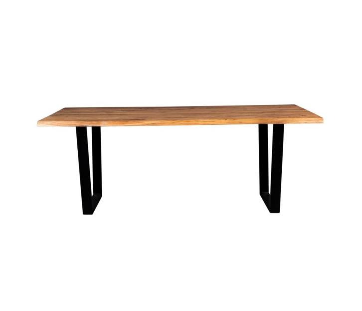 Dutchbone Aka Eettafel 180x90 | Van €899, nu, Huis en Inrichting, Tafels | Eettafels, Nieuw, 50 tot 100 cm, 150 tot 200 cm, Rechthoekig