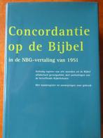 Concordantie op de bijbel, Christendom | Katholiek, Ophalen of Verzenden, Zo goed als nieuw, Nederlands Bijbelgenootschap