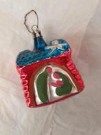 Zeldzame glazen kerstbal stal met Jozef en Maria, Diversen, Ophalen of Verzenden, Zo goed als nieuw