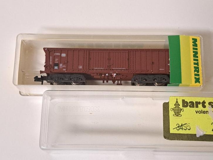 Minitrix roldakwagon, art. 13279, Hobby en Vrije tijd, Modeltreinen | N-Spoor, Zo goed als nieuw, Wagon, Gelijkstroom, Trix, Ophalen of Verzenden