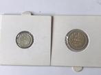 25 cent en 10 cent 1941 zeer goed, Ophalen of Verzenden, Koningin Wilhelmina, 10 cent