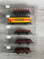 Fleischmann H0, goederenwagons, Gebruikt, Gelijkstroom, Fleischmann, Wagon