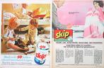 18 vintage advertenties reclames Skip wasmiddel 1963-69, Verzamelen, Merken en Reclamevoorwerpen, Overige typen, Gebruikt, Ophalen