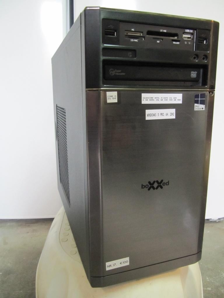 (NR.17)QuadCore Intel Core i5-3470.3,6 Ghz.8Gb,256SSD,500HDD, Verzenden, Zo goed als nieuw
