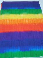 French terry rainbow (131), 120 cm of meer, Nieuw, Ophalen of Verzenden, Katoen