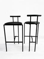 Tokyo stool Rodney Kinsman, Bieffeplast 1980, Huis en Inrichting, 2 krukken, Ophalen, Gebruikt, Leer