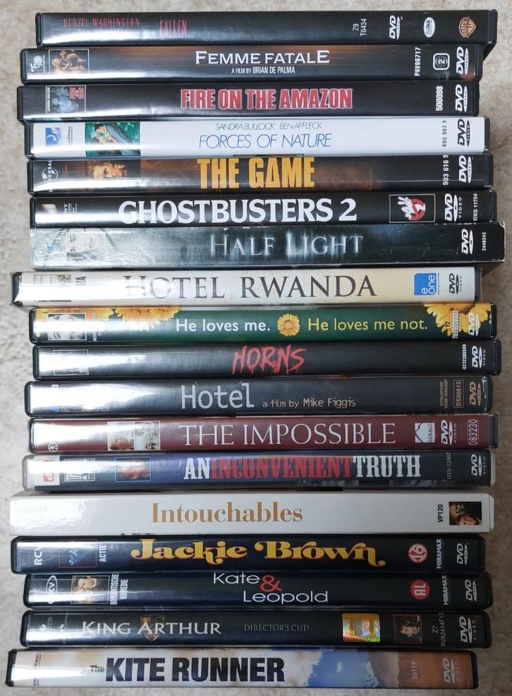 Kwaliteitsfilms op dvd, koopjes: EUR 1,00 - 1,50 (F t/m K), Cd's en Dvd's, Dvd's | Overige Dvd's, Zo goed als nieuw, Ophalen of Verzenden