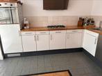 Keuken wit, Huis en Inrichting, Keuken | Complete keukens, Ophalen, Gebruikt, Wit, Hoekkeuken