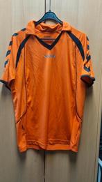 Oranje Hummel Sportshirt Maat L gedragen, Oranje, Ophalen of Verzenden, Hummel, Gedragen