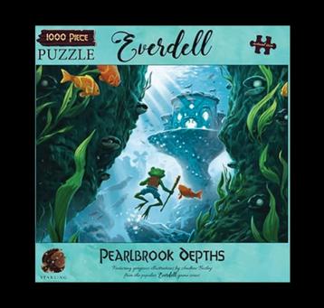Everdell Puzzel: Pearlbrook Depths 1000 stk - Nieuw in doos beschikbaar voor biedingen