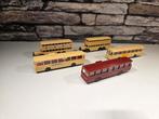 5x bus touringcar N spoor trein 1:160, Hobby en Vrije tijd, Modeltreinen | N-Spoor, Overige merken, Gebruikt, Gelijkstroom of Wisselstroom