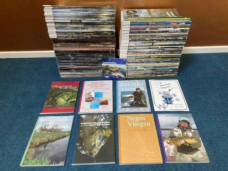 De Nederlandse Vliegvisser magazines, Watersport en Boten, Hengelsport | Vliegvissen, Nieuw, Overige typen, Ophalen