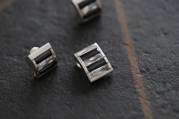 925 zilver oorbellen & hanger set beschikbaar voor biedingen