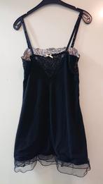 Zwarte lingerie jurk maat XL, Kleding | Dames, Ophalen, Zwart, Nachtkleding