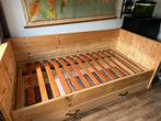 Steigerhouten bed 200x90 +Ikea matras, Kinderen en Baby's, Ophalen, 85 tot 100 cm, Gebruikt, Lattenbodem