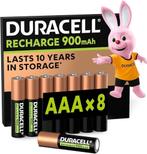 Duracell oplaadbare AAA 900 mAh en AA 2500 mAh batterijen, Audio, Tv en Foto, Accu's en Batterijen, Ophalen of Verzenden, Zo goed als nieuw