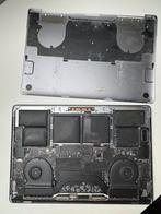Apple macbook stuk waterschade, Computers en Software, Apple Macbooks, 256 GB, 2 tot 3 Ghz, 15 inch, Niet werkend