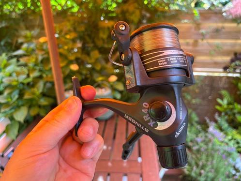 Vismolen Okuma Stinger XR40, Watersport en Boten, Hengelsport | Algemeen, Zo goed als nieuw, Molen, Ophalen of Verzenden