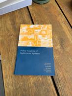 Policy Analysis of Multi-Actor Systems - Bert Enserink, Ophalen of Verzenden, Zo goed als nieuw, Bert Enserink; Leon Hermans; Wil Thissen; Jan Kwakkel