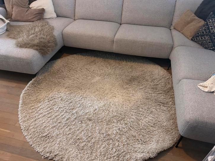 Vloerkleed rond 200 cm, Huis en Inrichting, Stoffering | Tapijten en Kleden, Gebruikt, 200 cm of meer, Rond, Ophalen of Verzenden
