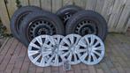 Winterbanden Goodyear Ultragrip 9, Ophalen, Gebruikt, 16 inch, Banden en Velgen