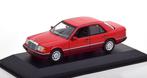 Mercedes-Benz 230E (W124) Limousine 1991 Rood 1-43 Maxichamp, Overige merken, Auto, Ophalen of Verzenden, Maxichamps
