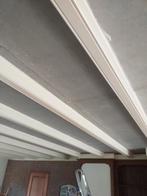 Te koop plafond balken machief vurenhout met kraallatten, Ophalen, Overige materialen, Gebruikt, Overige typen