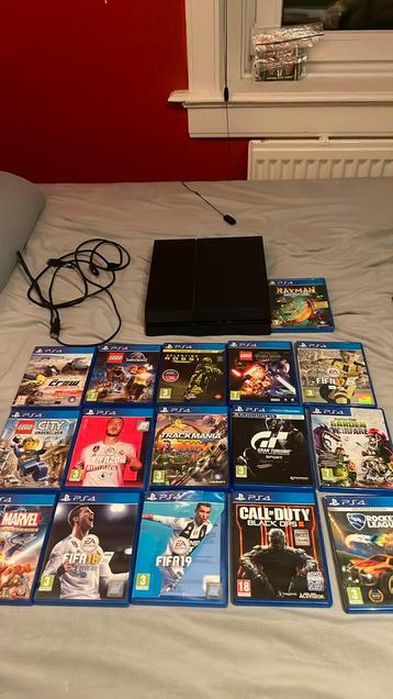 PS4 en spellen voor PS4 ( kan ook los kopen) beschikbaar voor biedingen