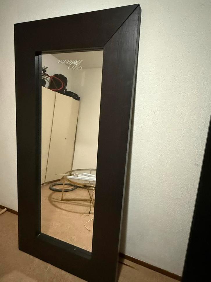 Kappersspiegels, tafel en stoel + nageltafel, Huis en Inrichting, Woonaccessoires | Spiegels, Gebruikt, 125 cm of meer, 200 cm of meer