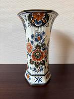 Antieke Delfts Polychroom Beschilderde Vaas, Gekleurde Vaas, Ophalen of Verzenden