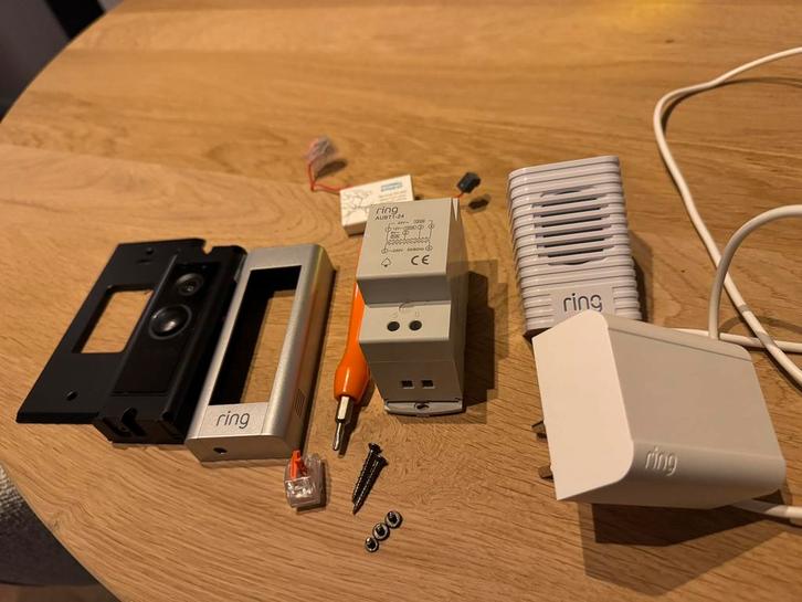 Ring Video Doorbell Pro bedrade versie (2017)+Chime+trafo, Huis en Inrichting, Deurbellen, Zo goed als nieuw, Ophalen