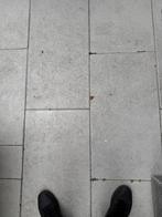 Gratis tuintegels wit - 25m2, Tuin en Terras, Tegels en Klinkers, Ophalen, Gebruikt, 10 m² of meer, Beton