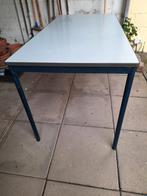 stevige werktafel 70 bij 140 cm, Tuin en Terras, Ophalen, Gebruikt, Rechthoekig, Hout